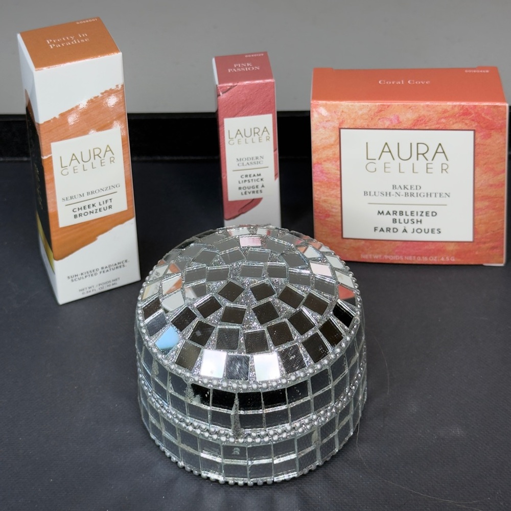 BRND NEW Bundle Laura Geller makeup – & Trinket Box - Picture 7 of 8